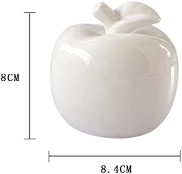 ABOOFAN 3 Pcs Ceramic Christmas Apple Ornament Decorations
