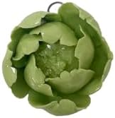 AMERRY Peony Flower Bud Ceramic Wall Sculpture
