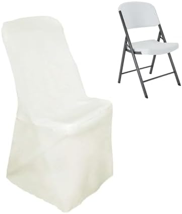 Balsa Circle Lifetime Folding Chair Covers 6 Pcs Ivory