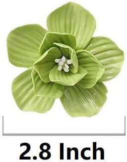 3D Ceramic Flower Wall Art Sculpture by Bi-Sonic Lee
