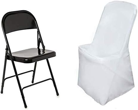 Balsa Circle Lifetime Folding Chair Covers 6 Pcs Ivory