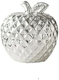 Ceramic Fruit Ornament Art Sculpture Silver