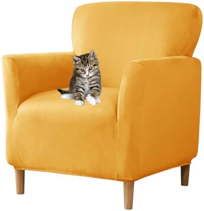 Stretch Chair Covers with Arms for Living Room and Kids