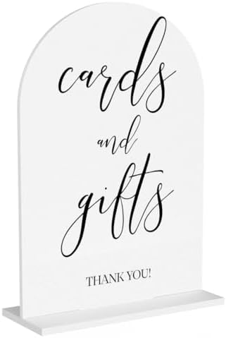 Wedding Acrylic Sign for Reception and Ceremony