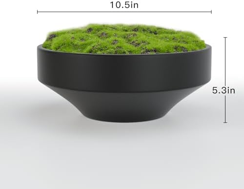 NAHARO New Moss Bowl 11 Inch Handmade Ceramic