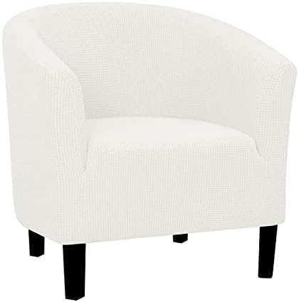 Easy-Going Stretch Club Armchair Slipcover Cream