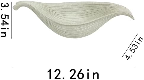 126 Inch Decorative Leaf Bowl for Home Entry Table