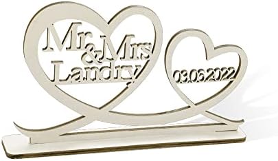 Custom Mr And Mrs Sign Wedding Table Decor