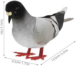 Foam Pigeon Model Artificial Dove Garden Decor