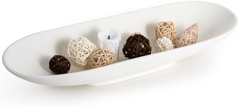 Large Decorative Long Bowl for Home Decor