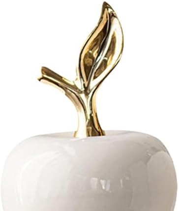 IEUDNS Ceramic Apple Statue Sculpture Home Decor