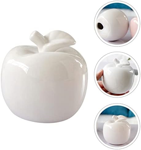 ABOOFAN 3 Pcs Ceramic Christmas Apple Ornament Decorations