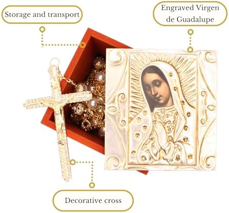 Deluxe Wedding Lasso Catholic Ceremony Wood Case