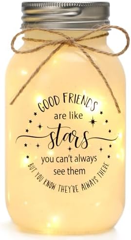 Maracco Friendship Gift Mason Jar Night Light