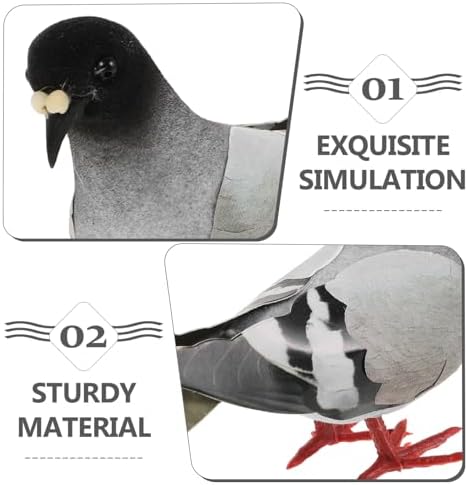 Foam Pigeon Model Artificial Dove Garden Decor