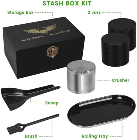 Premium Wooden Storage Box Combo Kit