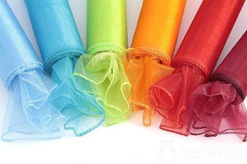 Elegant Organza Chair Sashes Pack of 10