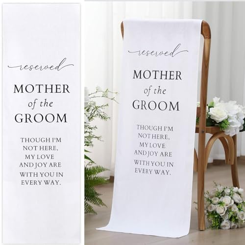 Wedding Memorial Reserved Seat Sign for Parents in Heaven