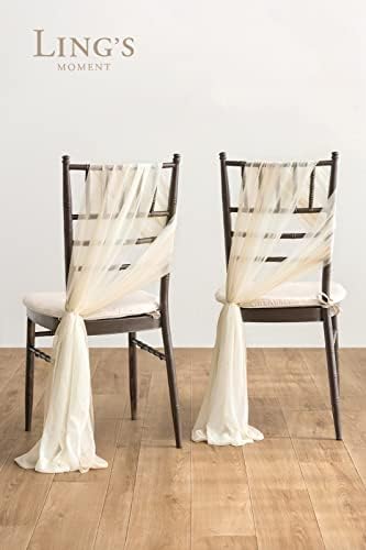 Lings Moment 16 Piece Wedding Chair Sash Set
