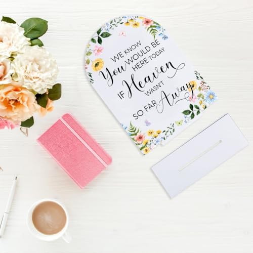 Wedding Memorial Sign with Gold Decor