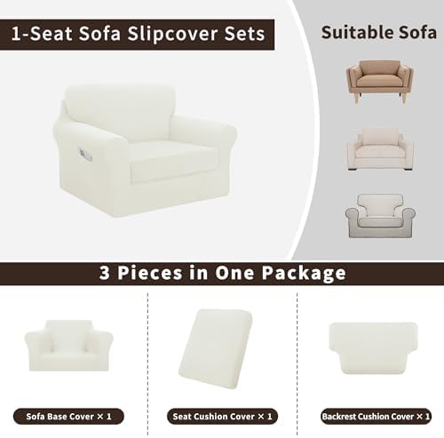 Easy-Going 3 Piece Stretch Chair Cover Set
