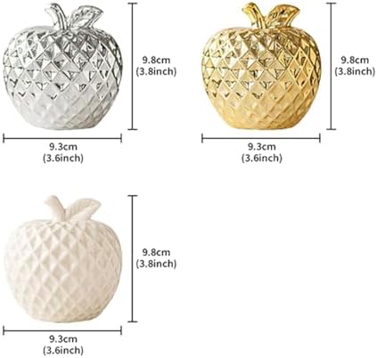 Alipher Ceramic Artificial Fruit Statue Decor Centerpiece