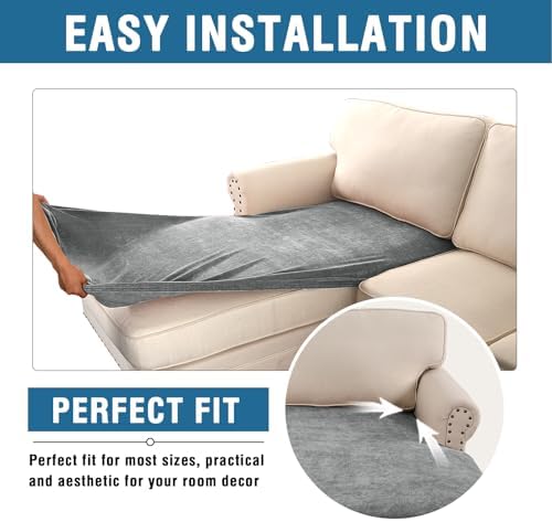 HVERSAILTEX Stretch Chenille Chaise Cover