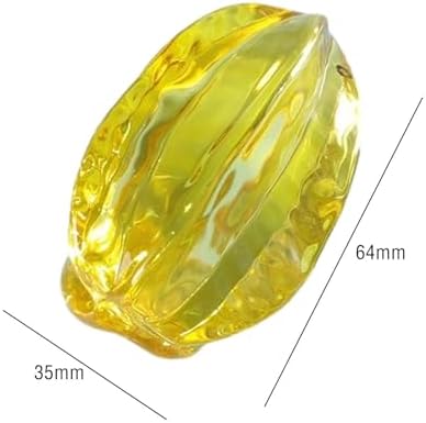 Artificial Fruit Glass Figurine for Home Decor