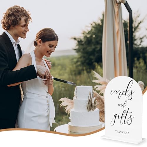 Wedding Acrylic Sign for Reception and Ceremony