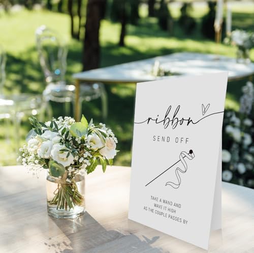 OXEDP Ribbon Send Off Sign 8x11 Inch