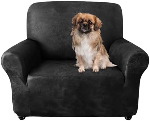 Sofa Chair Cover for Dogs Cats Kids Dark Gray
