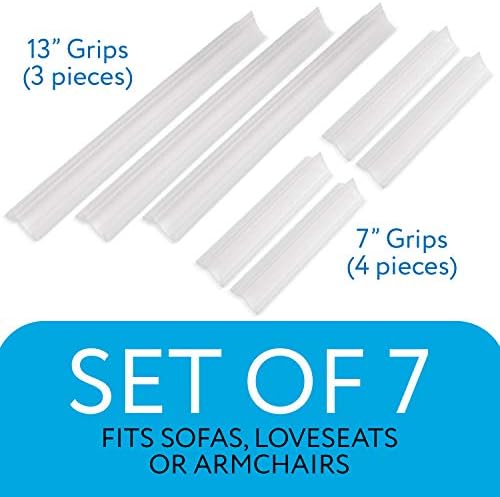 Impresa 7-Piece Sofa Slipcover Tuck Grips