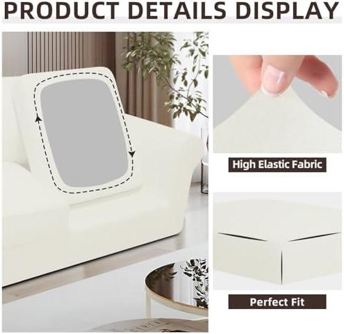 Easy-Going 3 Piece Stretch Chair Cover Set