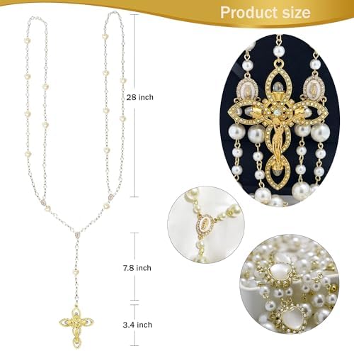 Catholic Wedding Set Arras and Lazo with Jewelry Box