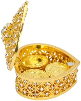 TINGKU 13 Spanish Unity Coins Set with Heart Shaped Gold Box