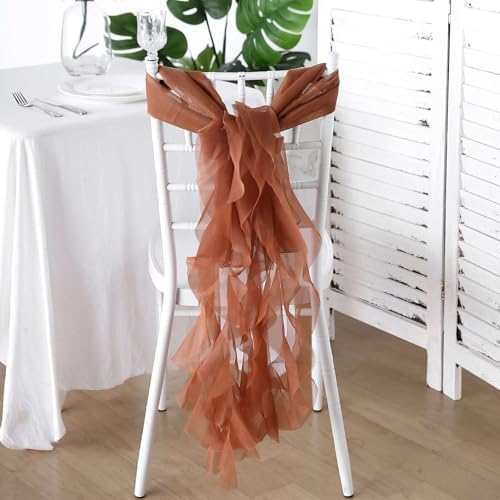 Efavormart Premium Wedding Chair Sashes Set