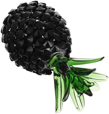 Decorative Pineapple Statue Artificial Glass Wall Art for Home