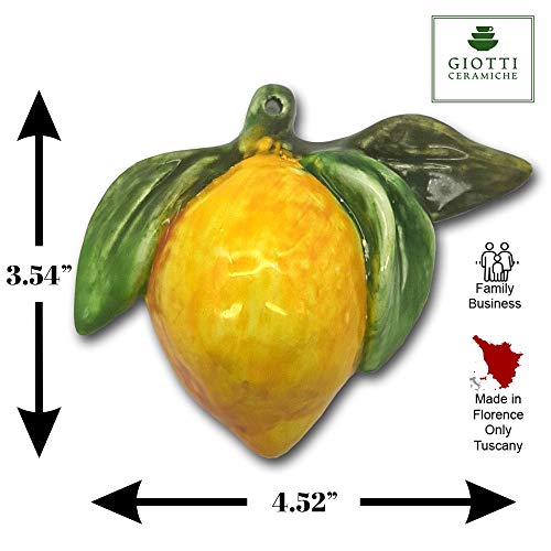 Italian Ceramic Fruits Wall Decor Accents 1