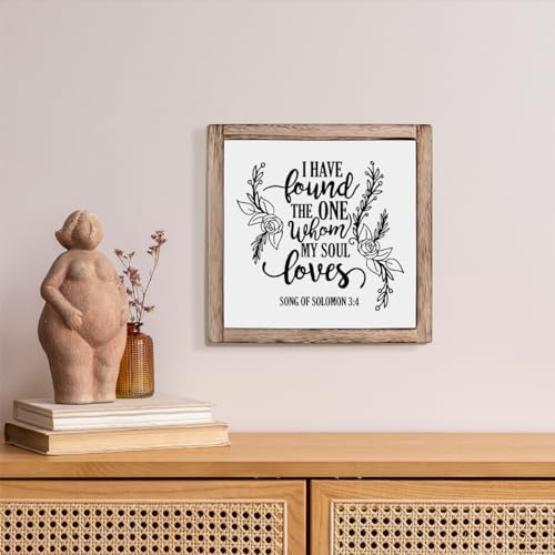 Biblical Love Scripture Wall Decor Christian Wedding Gift