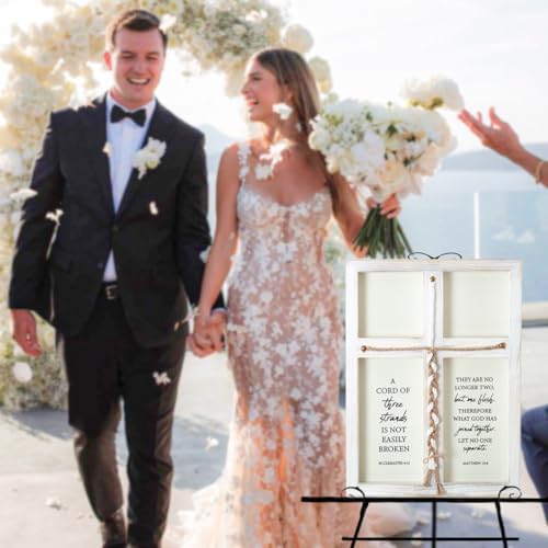 Three Strands Wedding Unity Sign 17x23in