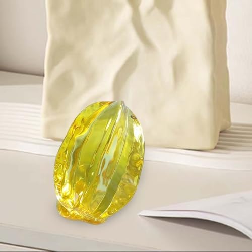 Artificial Fruit Glass Figurine for Home Decor