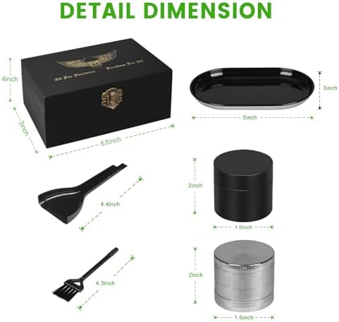 Premium Wooden Storage Box Combo Kit