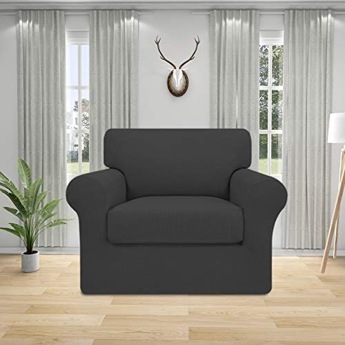 Easy-Going 2 Piece Stretch Sofa Cover for Dogs