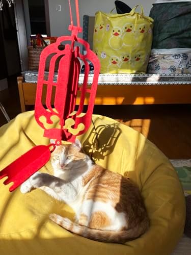 4PCS 17inch Red Lanterns for Chinese New Year Decorations