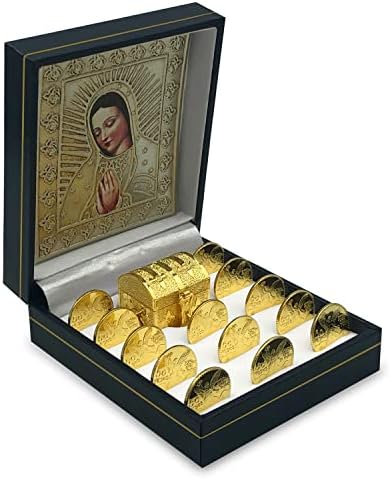 EHV 24K Gold Plated Wedding Unity Coins Set