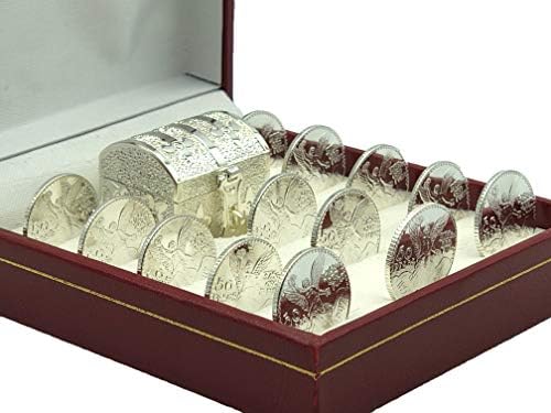 EHV Wedding Unity Coins 13 Piece Set - Traditional Display Box