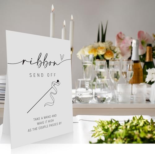 OXEDP Ribbon Send Off Sign 8x11 Inch