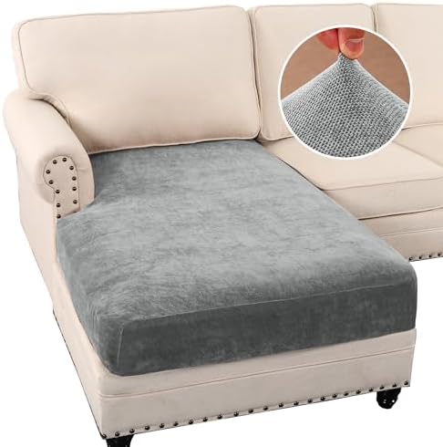 HVERSAILTEX Stretch Chenille Chaise Cover