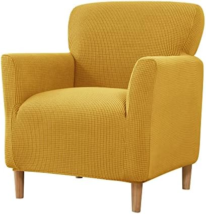LiveGo Stretch Armchair Slipcover 1-Piece Modern