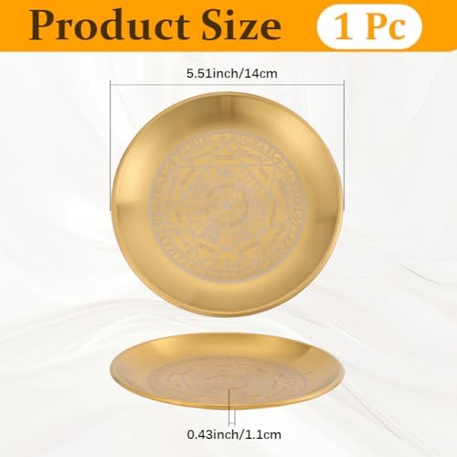 Twelve Tonstellations Stainless Steel Prayer Offering Bowl
